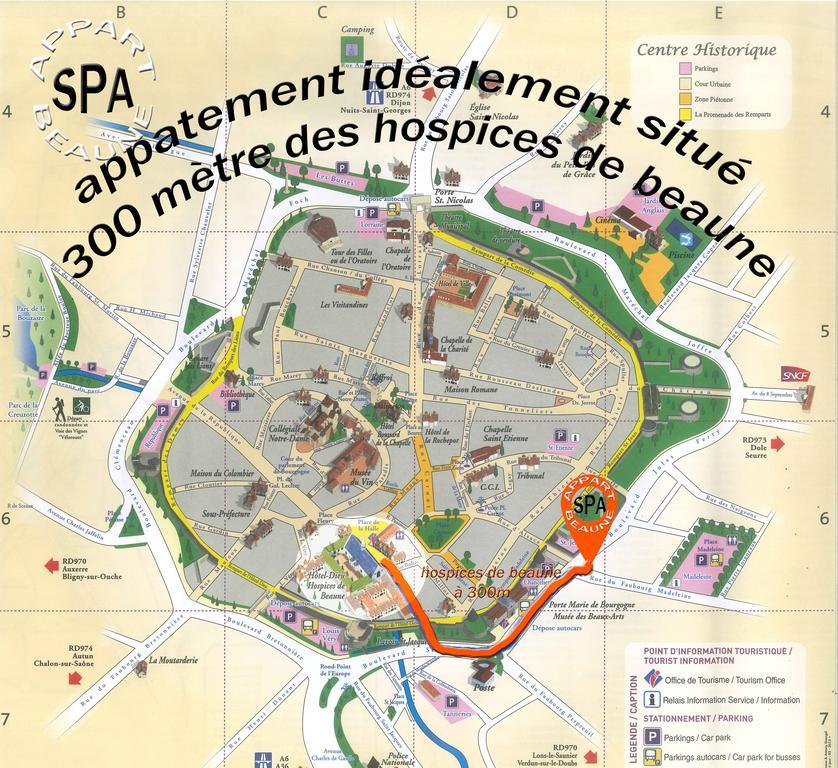 Appart' Spa Et Sauna Privatif Au Coeur De Beaune Экстерьер фото